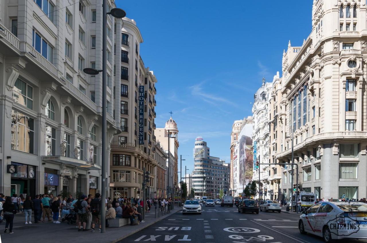 Charming Gran Via Center Apartment มาดริด ภายนอก รูปภาพ