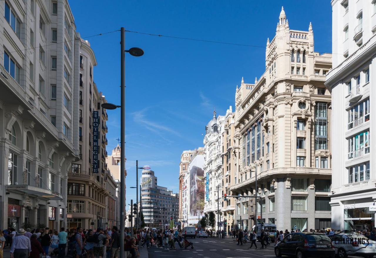 Charming Gran Via Center Apartment มาดริด ภายนอก รูปภาพ